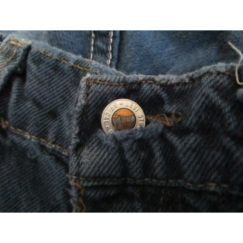 Levi's SilverTab Pants Mens 28x33 Blue Baggy Fit Vintage 90s Y2K Dark Wash Denim